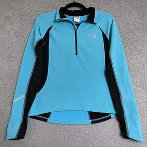THE NORTH FACE Momentum Vapor Half Zip Jacket Running Hiking Activewear Small